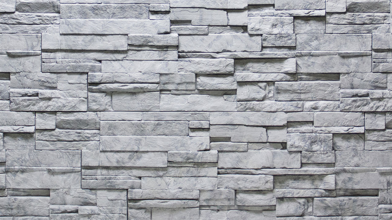 pannello per facciata planeo effetto pietra - NoviStone Grigio 1054 x 334  mm - Rivestimento facciata