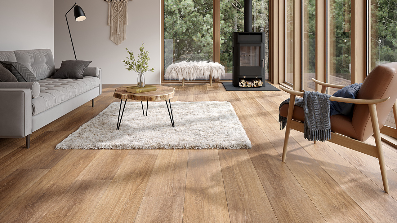 planeo Vinile ad incastro - Rigid Country Garden Oak (RD7329) - Pavimento  PVC click - Pavimenti in vinile