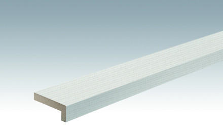 Battiscopa MEISTER listelli di copertura angolari in acciaio inox DF 063 - 2380 x 60 x 22 mm (200028-2380-00063)