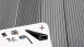 TitanWood set completo 5m struttura a listello cavo scanalato grigio chiaro 55,5m² incl. alluminio-UK