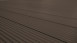 TitanWood set completo 5m struttura a listello cavo scanalato marrone scuro 31m² incl. alluminio-UK
