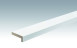 Battiscopa MEISTER Listelli di copertura angolari Bianco verniciabile DF 2222 - 2380 x 60 x 22 mm (200028-2380-02222)
