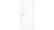 porta interna planeo laccata 2.0 - Konradin 9010 laccato bianco 2110 x 985 mm DIN R - cerniera RSP tonda 3-t